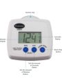 Digital Water Resistant Shower/Bath/Kitchen Timer Steam Proof Bathroom Wet Room. 