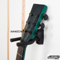 (Ready to send) Nanochip guitar hanger wall mount model CC-02 black soft sponge strong base free drill full set guitar hanger. 