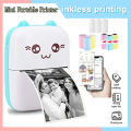 58mm 200dpi Photo Label Portable Mini Thermal Printer Cute Shapes Wireless Memo Wrong Question Printing Tag Bluetooth Printer. 
