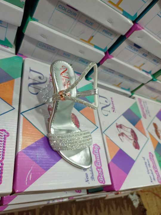 VIBERS Womens Sandals High Heel Party Dinner Party Ladies Sandals Diamond Glittering Stiletto Shoes Open-Toe Slippers Sandals