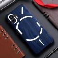 Case for Nothing Phone 2 2A Nothing Phone2A 1 2 funda bamboo wood pattern Leather cover for nothing phone1 phone2 phone 2a case. 
