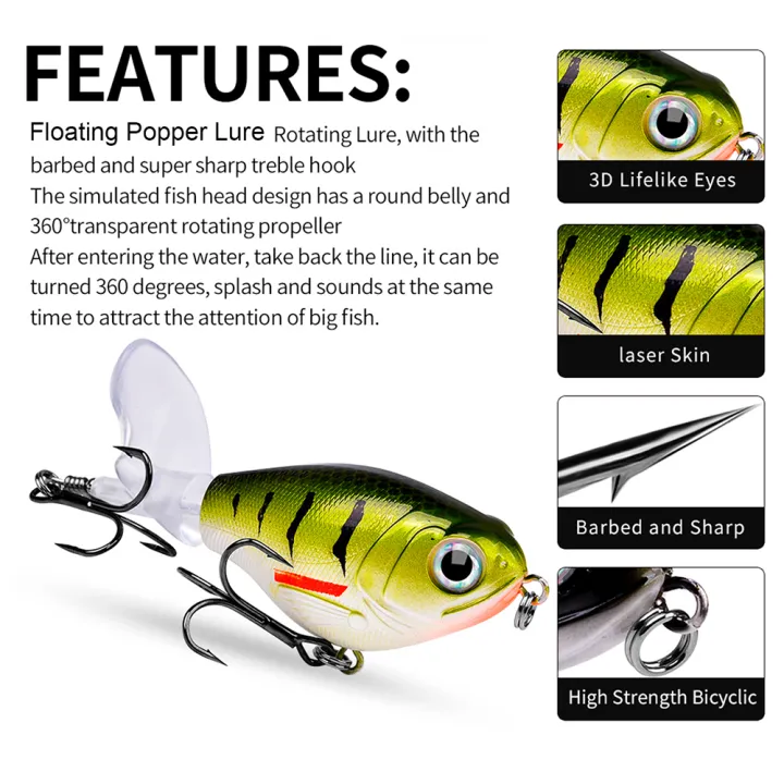 PROBEROS1PC%20Whopper%20Popper%20Topwater%20Fishing%20Lure%20-%20%20Artificial%20Hard%20Bait%20with%20Soft%20Rotating%20Tail%20for%20Bass%20Fishing%20Tackle%20-%20Image%203