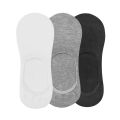 3 Pairs Women's Short Socks Solid Color Women's Stealth Socks Cotton Non-slip Silicone Socks Breathable Socks. 