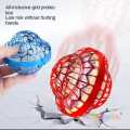 Rechargeable Flying UFO Sensor Spinner Toy – Hand Controlled Drone (With LED Lights). 