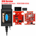 ELM327 V1.5 USB PIC18F25K80 FTDI CH340 CAN /MS CAN For Forscan OBD2 Diagnostic can Switch OBD Scanner Car Diagnostic Tool.