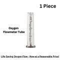 Oxygen Regulator with Humidifier Bottle & Flowmeter Tube – Complete Set or Individual Parts – Adjustable Pressure Reducer with Safety Valve (1-15 L/Min) – Precise Oxygen Flow, Comfortable Breathing & Moisture Support – For Home & Medical Oxygen Therapy. 