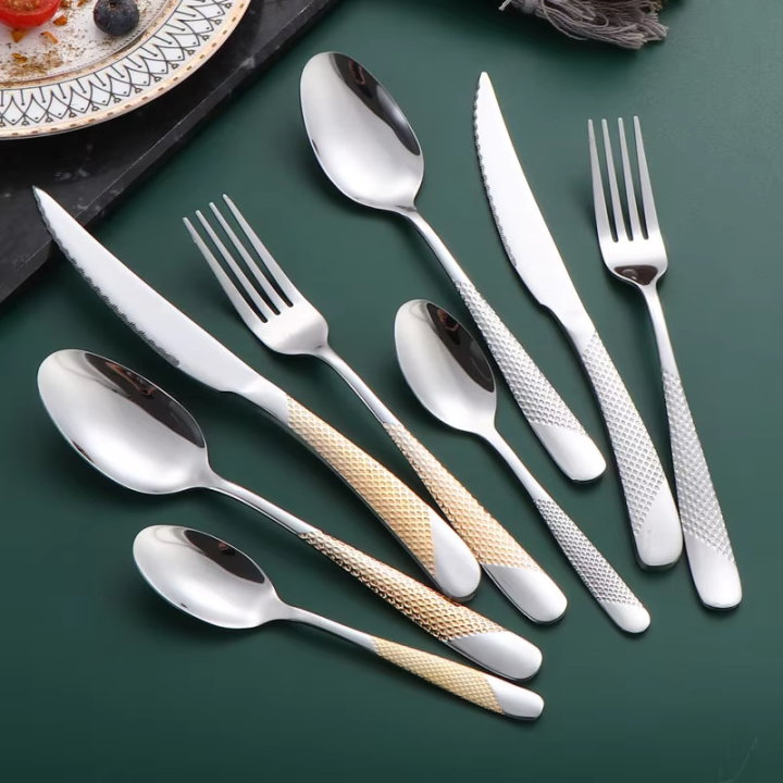 24pcs%20Stainless%20Steel%20Tableware%20Set,%20Including%20Knife,%20Fork,%20Spoon,%20Coffee%20Spoon%20and%20%20Box,%20Suitable%20for%20Kitchen%20and%20Restauran%20-%20Image%203