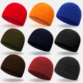 Winter Fleece Beanie Cycling Men Women Elastic Hiking Soft Thermal Commuting Ski Helmet Liner Hat Windproof Camping Cap Outdoor.