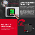 HT97 Socket Tester Pro Voltage Test LCD Digital Outlet Socket Detect US/UK/EU Plug Ground Zero Line Plug Polarity Phase Check. 