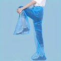 5/10 Pcs Disposable Raincoat Pants Portable Splash Proof Split Raincoat Outdoor Travel Drifting Cycling Feet-wrapped Rain Pants. 