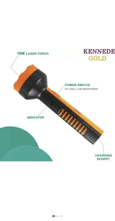 joykaly%20yg9151%20LED%2015W%204V%201600mah%20%20%20battery%20Rechargabile%20torch%20light%20-%20Image%203