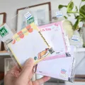 Note 8.5x8.3 M. (no self-adhesive) 100 sheets 88100 Sanrio Kitty Gudetama Marumo (Assorted) 1 piece. 