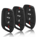 For MG 4 2023 Mg4 Ev MG HS GT ZS EV ZX MG5 MG6 3 Buttons Silicone Fob Key Cover Case Keychain for Roewe RX3 RX5 RX8 ERX5 I6 I5.