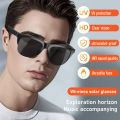 TWS Smart Glasses Wireless Bluetooth 5.3 Calling Sunglasses Sport HD Audio Hands-Free Music Anti-Blue Eyeglasses Outdoor. 