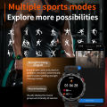 Outdoor Smart Watch Men 1100mAh Battery Compass Fitness Tracker AMOLED HD Display BT Calling Smartwatch For Android IOS.
