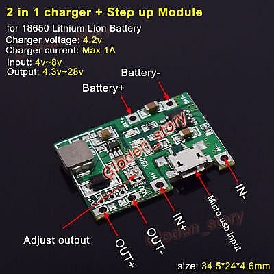 J5019%20Hw%20357:%20Versatile%20Li-ion%20Charger%20And%20Boost%20Module%20For%20a%20Wide%20Range%20Of%20Applications%201%20Pc%20-%20Image%205