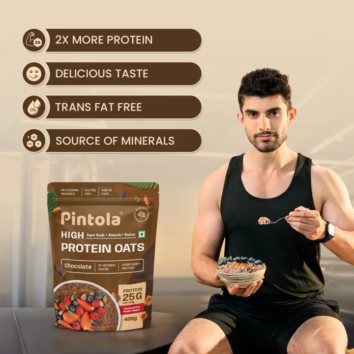 PINTOLA%2025g%20High%20Protein%20Oats%20400g,%20Chocolate,No%20Refined%20Sugar,%20with%20Almonds%20Raisin,%20Pumpkin%20and%20Chia%20Seeds,%208g%20Fibre,%20Rolled%20Oats,%20Breakfast%20Cereals%20%7C%20Gluten%20Free%20-%20Image%204