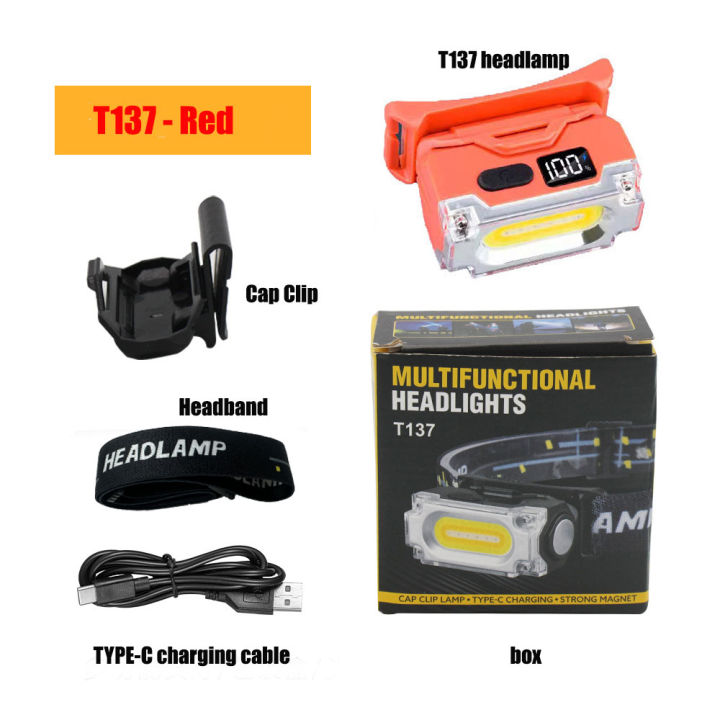 Super%20Bright%20Magnetic%20Headlamp%203%20Light%20Source%20Hat%20Clip%20Lamp%20Outdoor%20Hiking%20Camping%20Work%20Head-mounted%20Light%20with%20Digital%20Display%20-%20Image%208