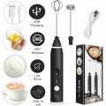 Electric Rechargeable Handheld Coffee Mixer - Perfectly Blend Your Brews With Ease.
