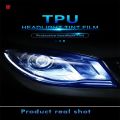 TPU Paint Protection Photochromic Film UV Color Change Headlight Protection Film Self-healing Anti-scratch Film Car Accessories. 