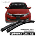 For Kia Optima K5 2010-2019 2011 2012 2013 2014 2015 2016 2017 2pcs Front Windshield Wiper Blades Windscreen Wipers Carbon Fibre. 