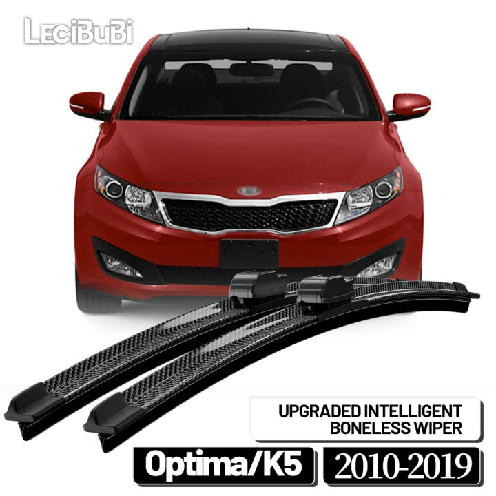 For Kia Optima K5 2010-2019 2011 2012 2013 2014 2015 2016 2017 2pcs Front Windshield Wiper Blades Windscreen Wipers Carbon Fibre