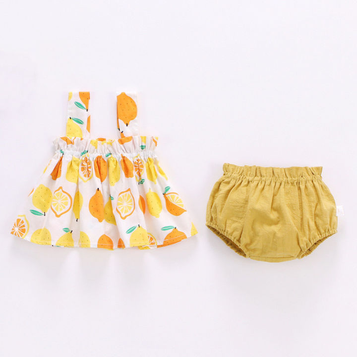 Lawadka%20Summer%20Thin%20Newborn%20Baby%20Clothes%20For%20Girls%20Set%20Print%20Mini%20Dress%20And%20PP%20Shorts%202Pcs%20Set%20Infant%20Baby%20Clothing%20Outfit%202024%20-%20Image%203