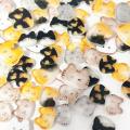 20Pcs Cute Cat Two-eye Buttons 12/17mm Colourful Cartoon Cat Resin Buttons DIY Kids' Clothes Hats Socks Buttons. 