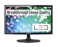 LED 22 Inch Full HD 1080p LED Monitor with DVI and VGA Inputs - 22 Inch Led Black. 