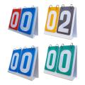 Multi Sports Scoreboard 2 Digit Durable Flip Score Board Score Counter for Games Basketball Volleyball Soccer Badminton. 