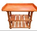 Wooden Table 3 Feet Mahogany Durable Heavy-Duty Kitchen Storage..