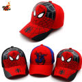 HotToys Spiderman Baseball Cap Boys Girls Hats Superhero Peripheral Cosplay Props Childrens Gift Sunhat Fashion Accessory 3-7y. 