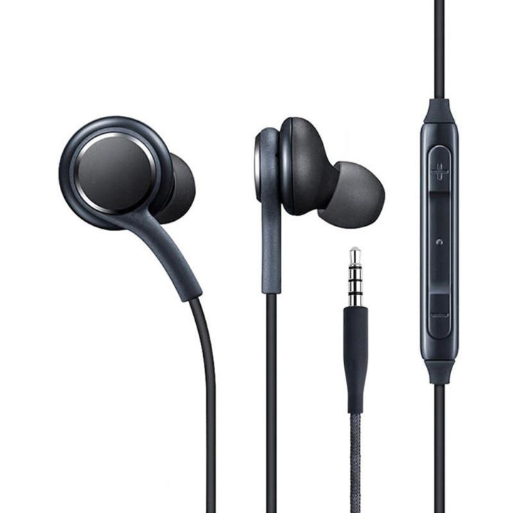 AKG Original Hands-Free Earphone - High Quality Bass Sound with Microphone for Samsung Devices