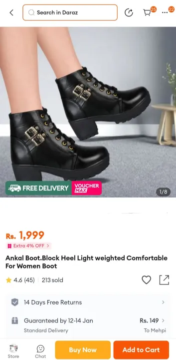 New%20Stylish%20Stylish%20Design%20Boot%20Comfort/%20&%20Light%20Weight%20For%20Girls%20-%20Image%208