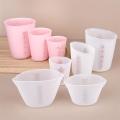 Pottery Tools Silicone Measuring Cups DIY Resin Glue Tools Cup for Making Handmade Craft Nonstick Silicone Mixing Cup. 