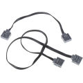 25 50CM Power Functions Extension Wire Cord Connectors Compatible with LEGOEDS MOC Motor 8886 8871 8870 LED Light Link Line 8869. 