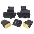5Pcs/Set Motorcycle Button Switch Head Light Horn Dimmer Turn Singal Starter High Low Beam Electric Start Button For Moto. 