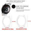 Case for Samsung Galaxy Watch 4 5 6 7 40mm 44mm Protector Cover Coverage Silicone TPU Bumper Screen Protection Full Accessories. 