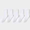 Lawadka 5Pairs/set Boys Girls Socks For Kids White Black Gray Cotton Children's Socks Student Sport Autumn New Sock 2 to 11Years.