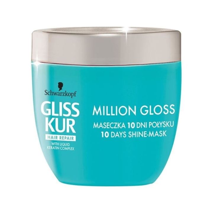 Schwarzkopf Gliss – Million Gloss Treatment 10 Days Brightness – For Hair Off and without Brightness – 150 ml