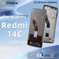 OEM Choice For Xiaomi Redmi 14C Display Touch Screen Digital For Redmi 14C LCD Display Replacement Parts With Frame. 