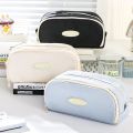 Stylish and Practical Pencil Bag with Large Capacity and Multiple Sections for Stationery Storage Pencil Case Back To School.