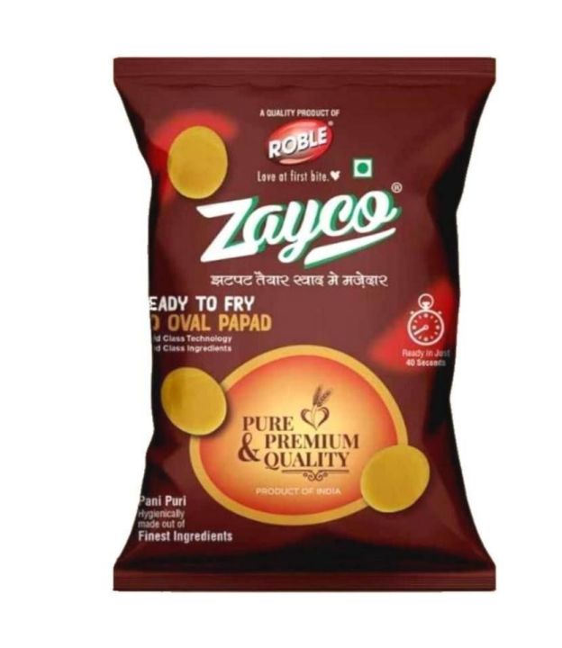 Zayco Pani Puri - 1kg GolGappa