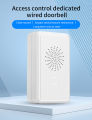 DC 12V Wired Doorbell Access Control Door Bell External Doorbell Loud Ding-dong Ringtones For Access Control System.
