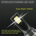 2pcs H8 H9 H1 H3 Led H11 9005 HB3 9006 HB4 Car CSP LED Fog Headlight Bulbs 6000K White Auto Fog Lamp Day Running Light.