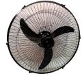 12 Volt DC Adjustable Wall Mounted Solar Fan Pure Cooper Baleno Motor Fan For Both Indoor & Outdoor Use (18 inches). 