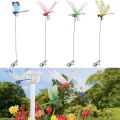 3D Dragonfly Clips Decorative Bug Repellent Simulation Dragonfly Clip Outdoor Garden Dragonfly Decor for Garden Terrace Balcony. 