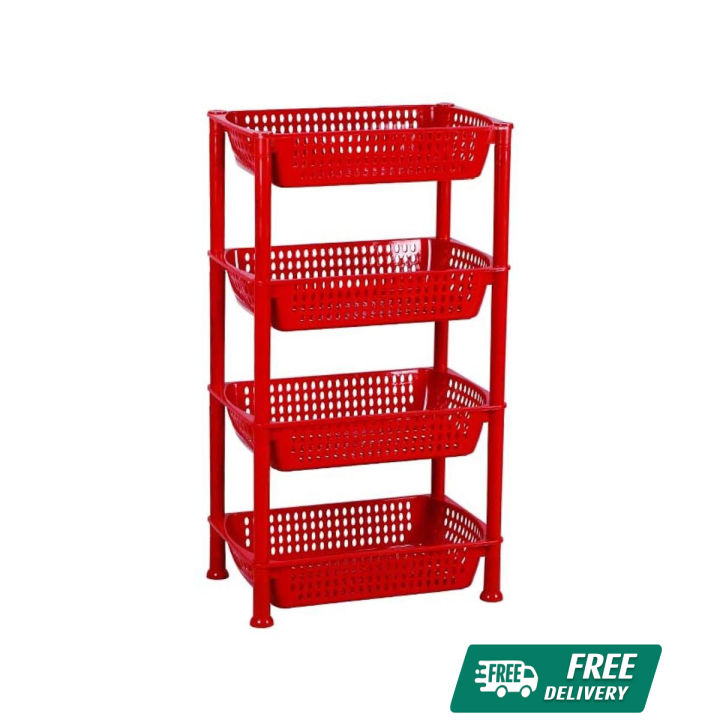 RFL tel Vegetable Rack Red 803317