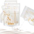 PE Giraffe Breast Milk Storage Bags, 250ML 30pcs/60 pcs per Pack, Pre-Stick Labels, BPA Free, Leakproof,.