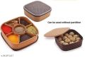 7 Section Masala Box, 700ml Masala Container For Kitchen, Multipurpose Masala&Rangoli box, Airtight Masala Storage Containr Spice Rack. 